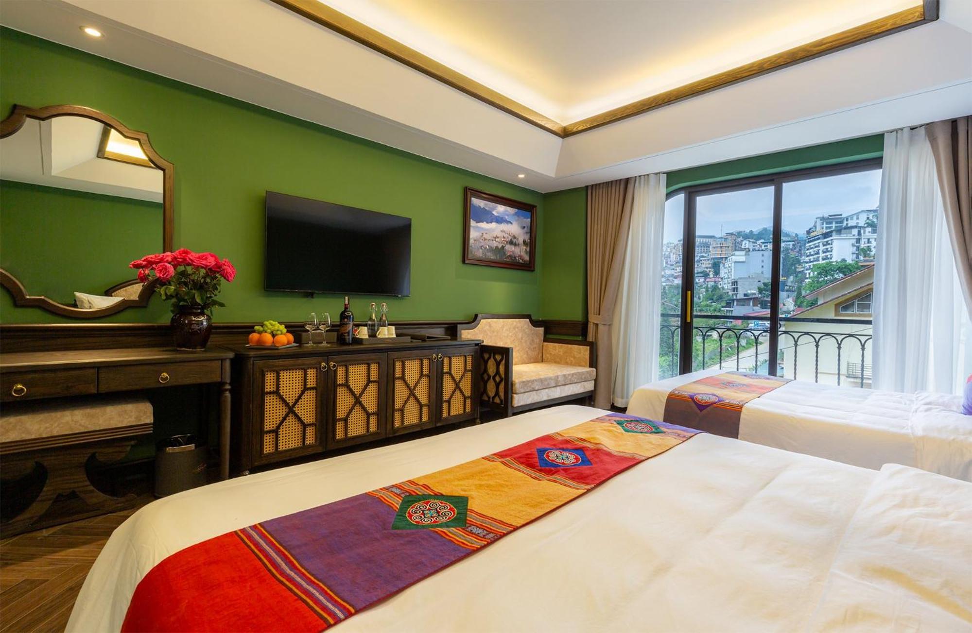 Fansipan View Hotel Sa Pa Esterno foto