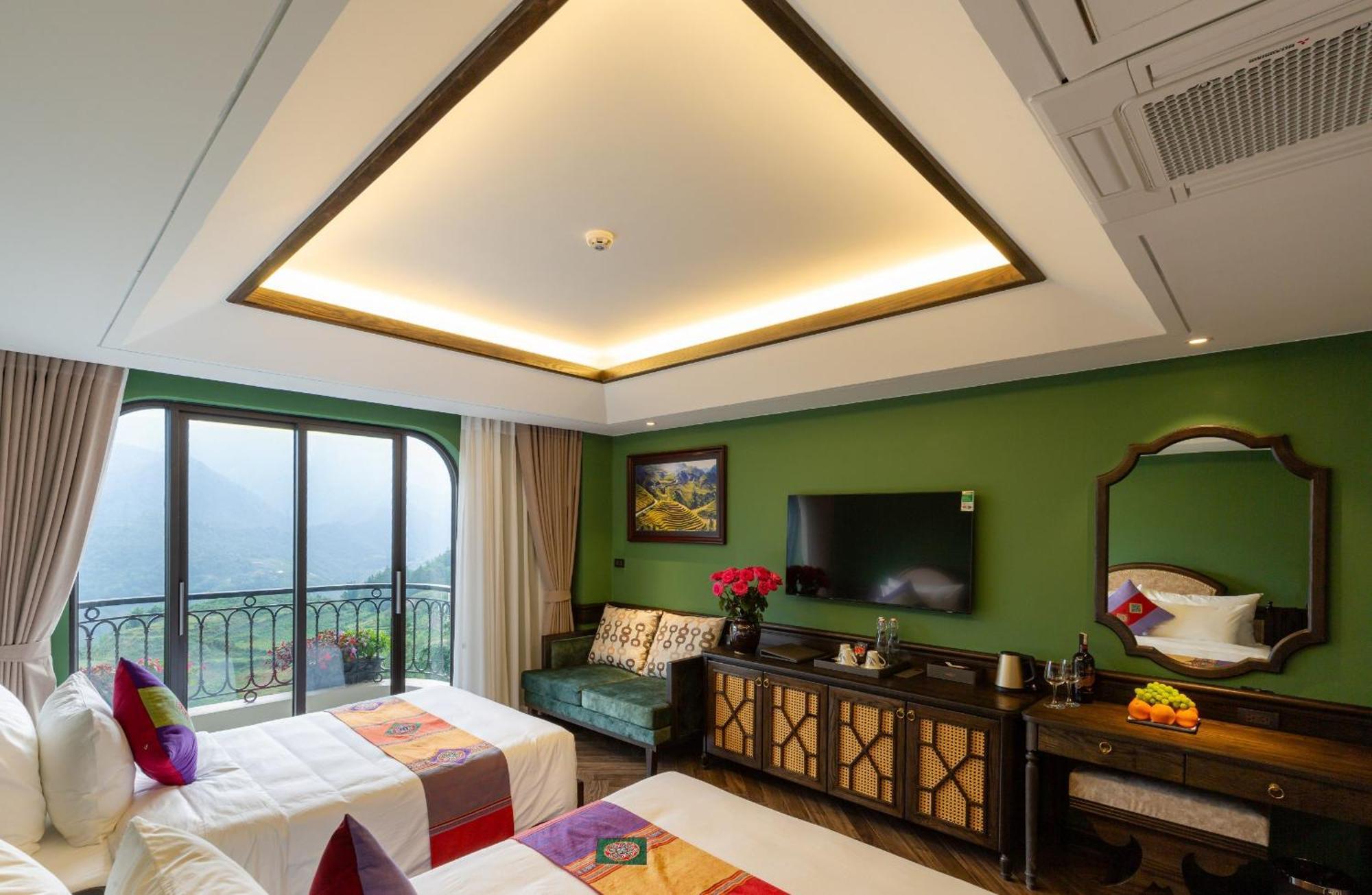 Fansipan View Hotel Sa Pa Esterno foto